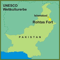 Das UNESCO-Weltkulturerbe: Rohtas Fort Rohtas Fort ist UNESCO-Weltkulturerbe